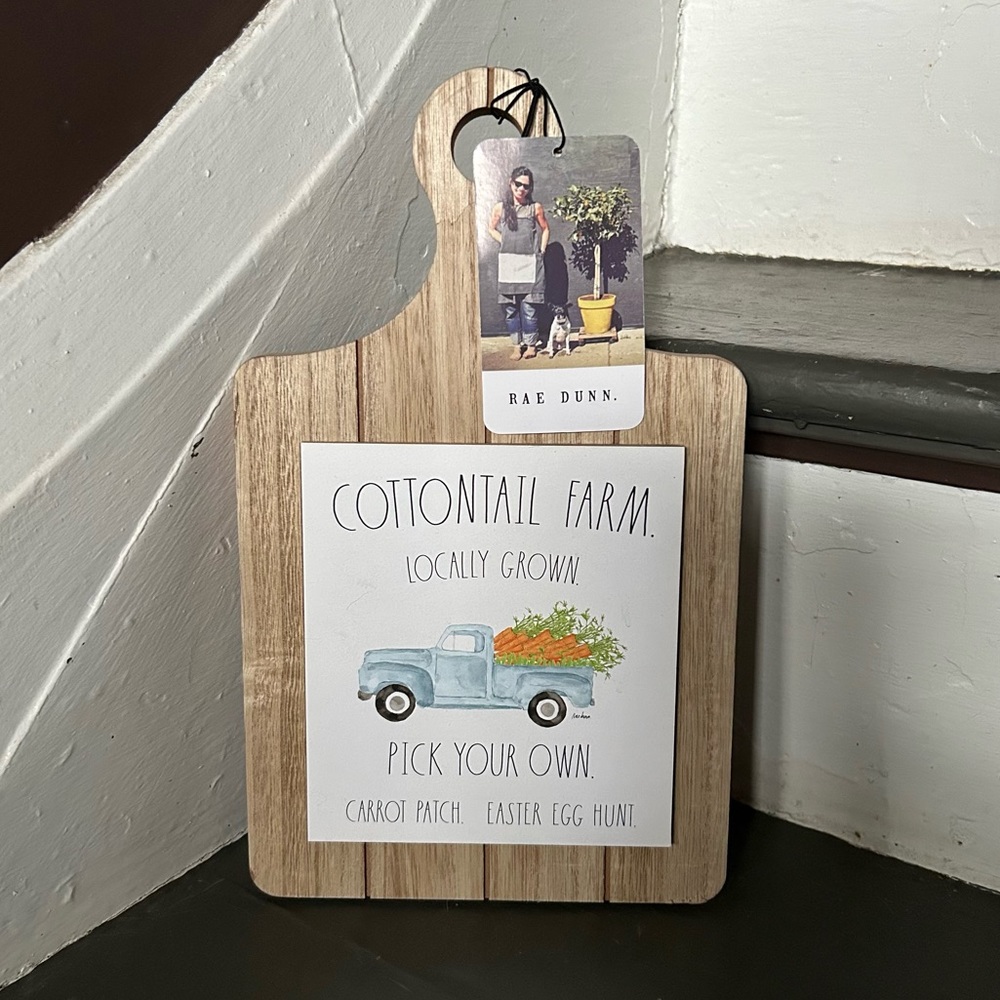 Rae Dunn COTTONTAIL FARM Board